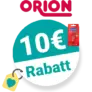 10€ ORION Gutschein – Newsletter