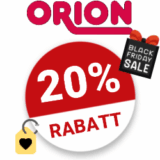20% ORION Gutschein am Black Friday