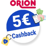 5€ ORION Cashback