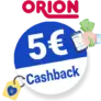5€ ORION Cashback
