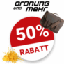50% Ordnung und mehr Gutschein