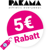 5€ PAKAMA Athletics Gutschein – AUF ALLES