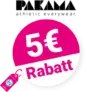 5€ PAKAMA Athletics Gutschein – AUF ALLES