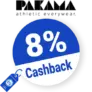 8% PAKAMA Athletics Cashback – AUF ALLES