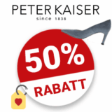 50% PETER KAISER Gutschein