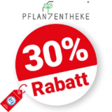 30% Pflanzentheke Rabatt – Sale
