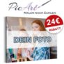 24€ PicArt Gutschein auf „Dein Foto“