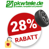 28% Pkwteile.de Gutschein