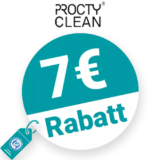 7€ ProctyClean Rabatt – Newsletter