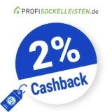 2% Profisockelleisten.de Cashback – AUF ALLES