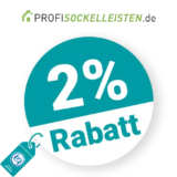 2% Profisockelleisten.de Rabatt – Bei Vorkasse