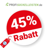 45% Profisockelleisten.de Rabatt – Sale