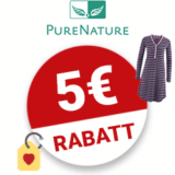 5€ PureNature Gutschein – Newsletter
