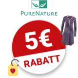 5€ PureNature Gutschein – Newsletter
