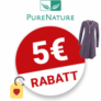 5€ PureNature Gutschein – Newsletter