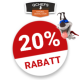 20% QCHEFS Rabatt auf Aktionsbox
