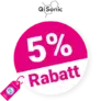 5% QiSonic Gutschein – AUF ALLES