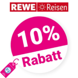 10% REWE Reisen Gutschein – Auf Flugreisen