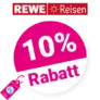 10% REWE Reisen Gutschein – Auf Flugreisen