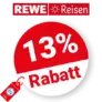 13% REWE Reisen Rabatt – Auf Wochenangebote