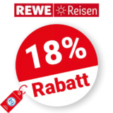 18% REWE Reisen Rabatt – Auf Frühbucher Angebote