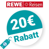 20€ REWE Reisen Rabatt – Newsletter