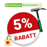 5% Raiffeisen Baumarkt24 Gutschein