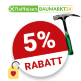 5% Raiffeisen Baumarkt24 Gutschein