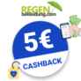 5€ Regenbekleidung Cashback