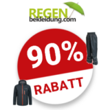 90% Regenbekleidung Gutschein