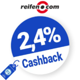 2,4% Reifen.com Cashback – AUF ALLES