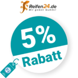 5% Reifen24 Rabatt – Newsletter