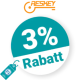 3% Reskey Rabatt – Bei Vorkasse