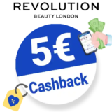 5€ Revolution Beauty Cashback