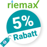 5% Riemax Rabatt – Newsletter