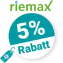 5% Riemax Rabatt – Newsletter