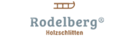 Rodelberg Holzschlitten