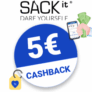5€ SACKit Cashback