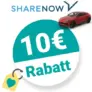 10€ SHARE NOW Gutschein – Freunde werben