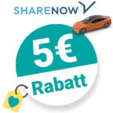 5€ SHARE NOW Gutschein – Registrierung