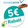 5€ SHARE NOW Gutschein – Registrierung