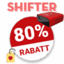 80% SHIFTER Gutschein