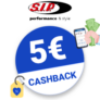 5€ SIP Scootershop Cashback