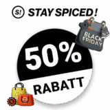 50% STAY SPICED Gutschein Black Week