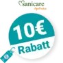 10€ SANICARE Rabatt – Freunde werben