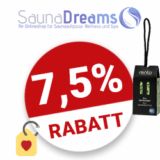 7,5% Saunadreams Gutschein