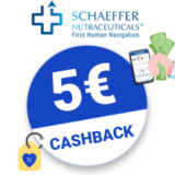 5€ Schaeffer Nutraceuticals Cashback