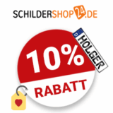 10% Schildershop24 Gutschein