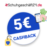 5€ Schuhgeschäft24 Cashback