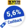 5,6% Sconto Cashback – AUF ALLES